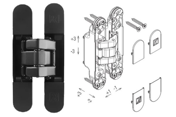 ZAWIAS WPUSZCZANY KARAKTER K8080 [80KG] Koblenz Czarny