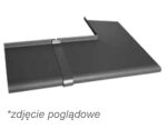 Łącznik aluminiowy prosty 180° ALURON do parapetów Soft line aluron Biały RAL9016