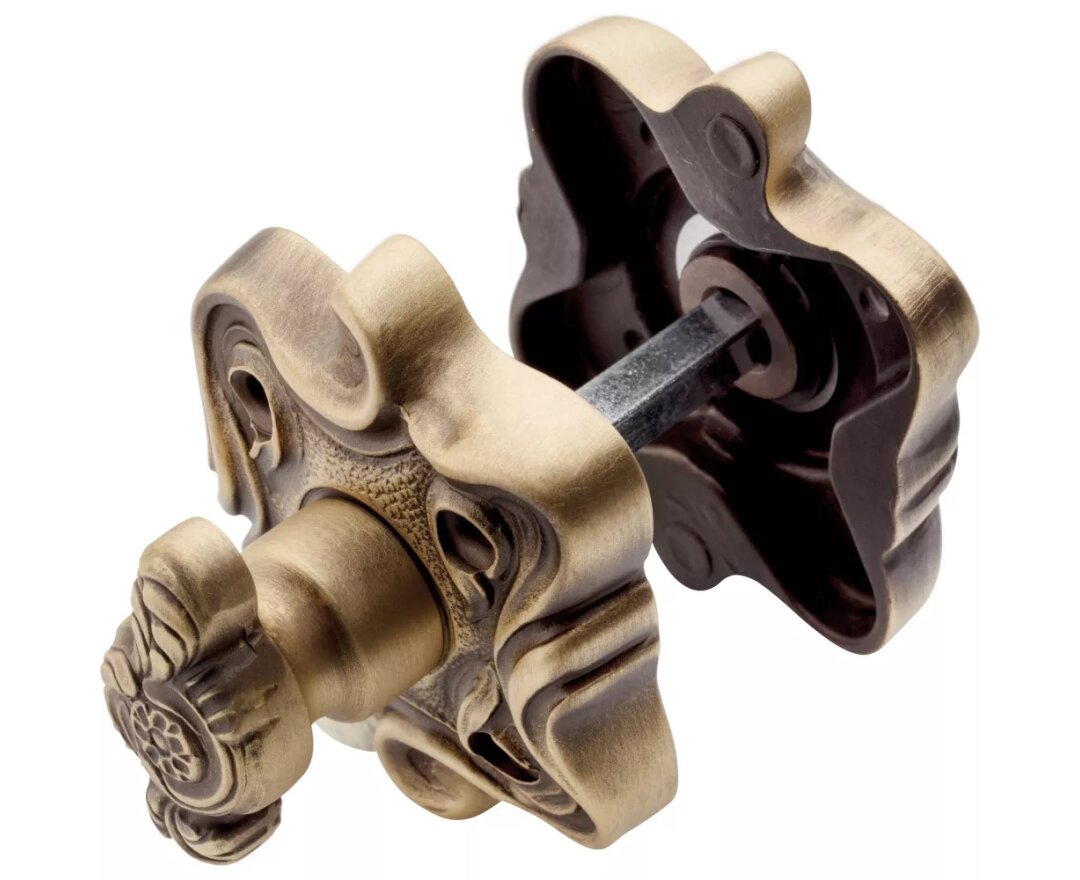 BLOKADA WC OZDOBNA 091 [POKRĘTŁO VINTAGE] PM- fot-