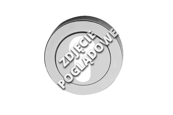 SZYLD DOLNY OKRĄGŁY 102 WB CS Linea Cali Chrom matowy