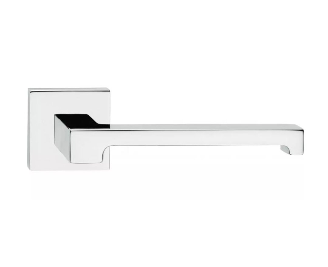 KLAMKA OPEN SZYLD KWADRATOWY 019 CR- fot-