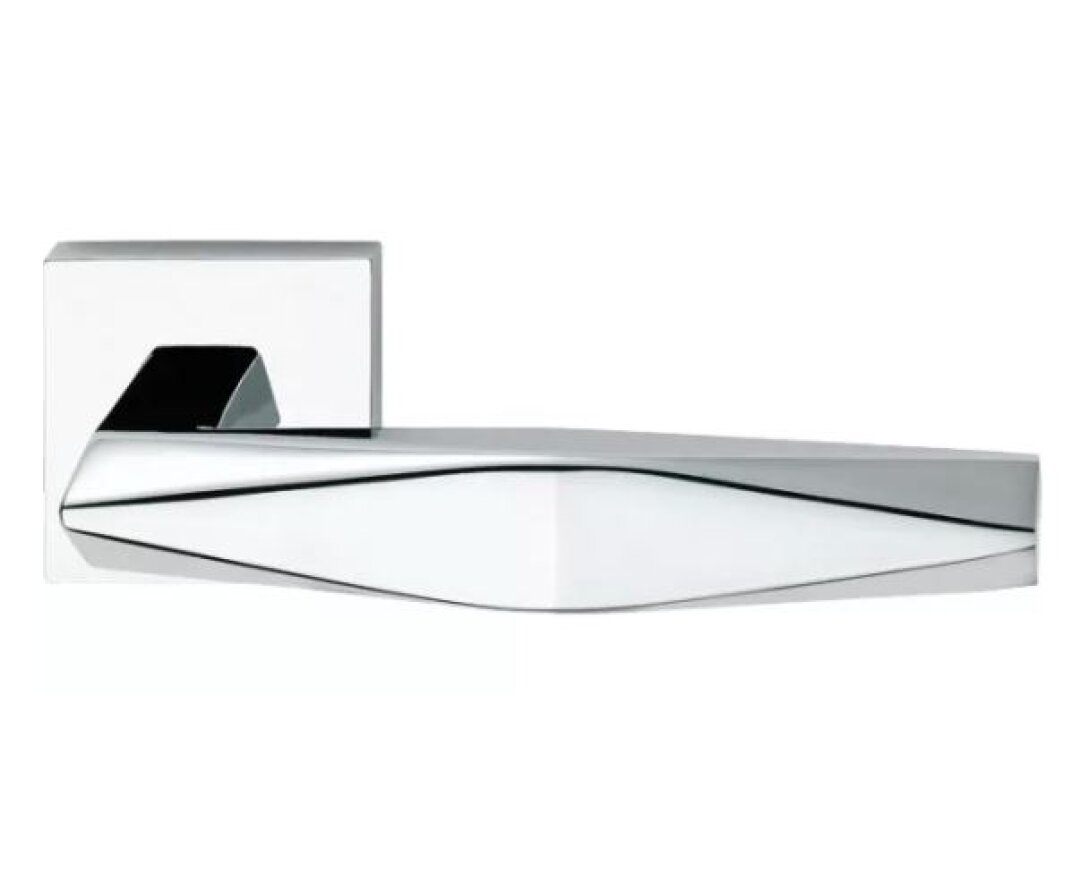 KLAMKA PRISMA SZYLD KWADRATOWY 019 CR- fot-
