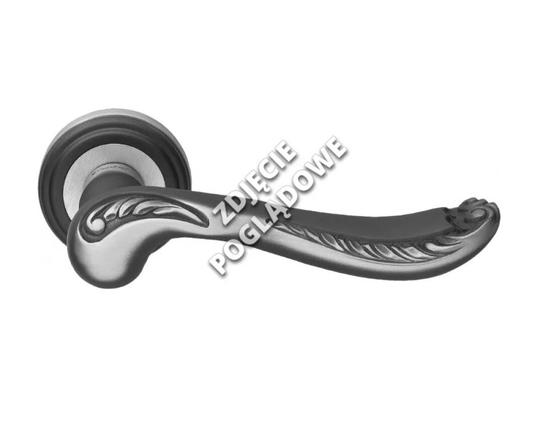 KLAMKA LADY SZYLD OKRĄGŁY 011 PM- fot-