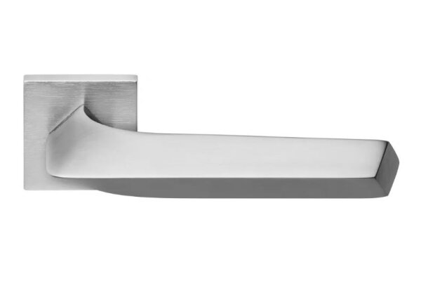 KLAMKA ROMBO SZYLD KWADRATOWY 019 CS Linea Cali Chrom matowy