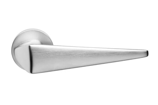 KLAMKA KOMFORT SZYLD OKRĄGŁY 023 CS Linea Cali Chrom matowy