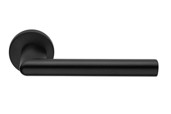 KLAMKA POLO SZYLD OKRĄGŁY 027 VE Linea Cali Czarny mat