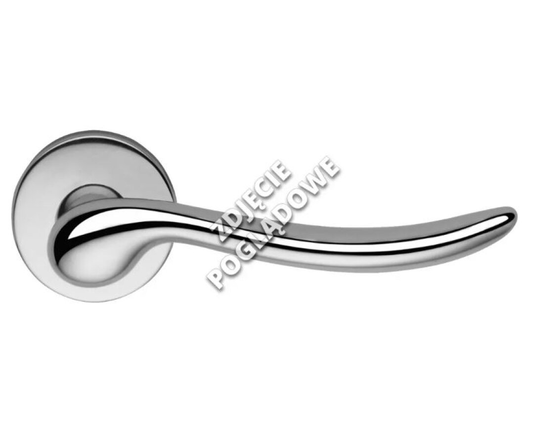 KLAMKA BETA SZYLD OKRĄGŁY 027 PM- fot-