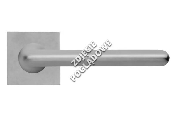 KLAMKA TRENDY SZYLD KWADRATOWY 019 CS Linea Cali Chrom matowy