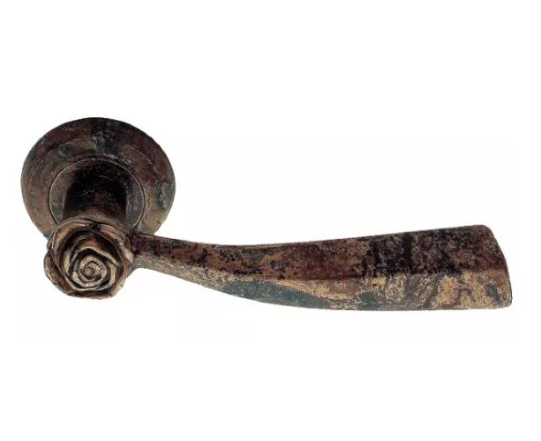 KLAMKA ROSE SZYLD OKRĄGŁY 108 AN- fot-