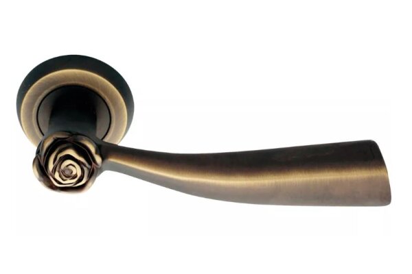 KLAMKA ROSE SZYLD OKRĄGŁY 108 BM Linea Cali Brąz matowy