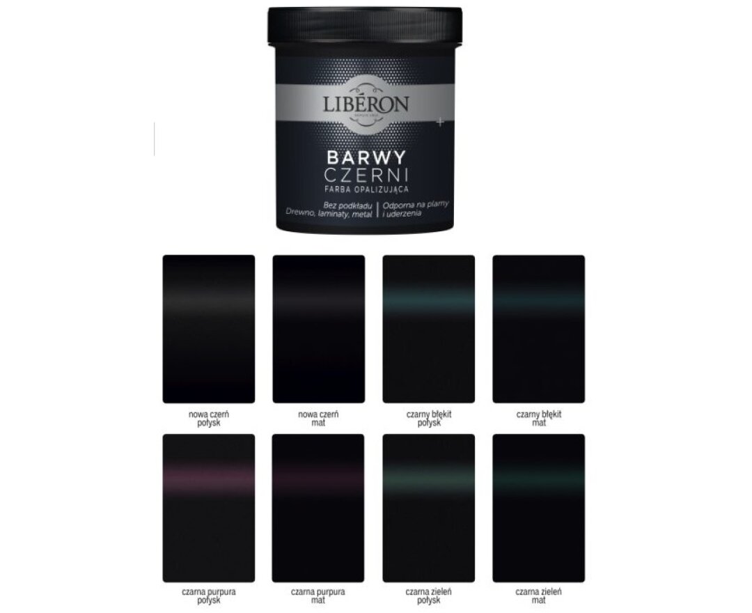 Farba Barwy Czerni Liberon 500ml- fot-