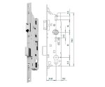 Zamek do drzwi zewnętrznych 803 16/55/92/8 PZ Fuhr Ocynk srebrny