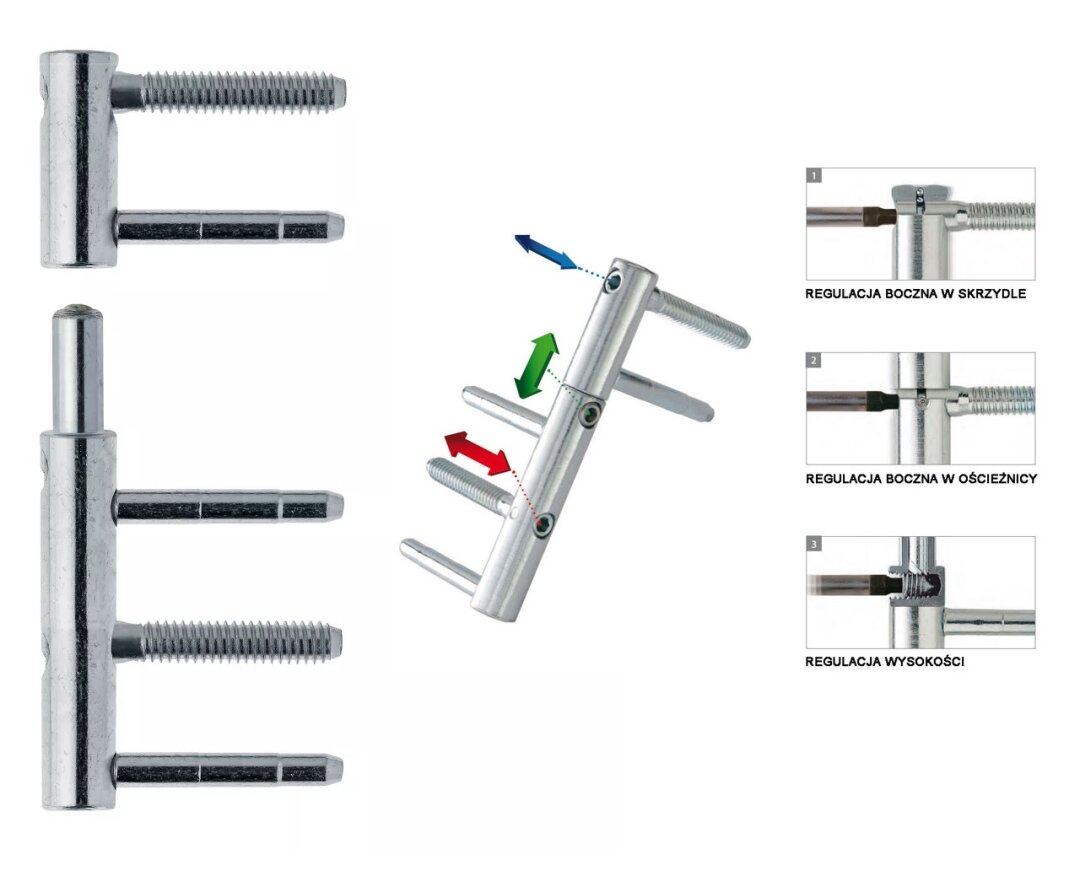 ZAWIAS URSUS 3-D OT 495 180 9,5x55mm (2+3T) 2szt.- fot-