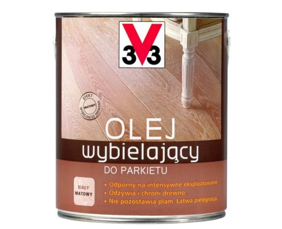 Olej wybielający do parkietu 1L- fot-