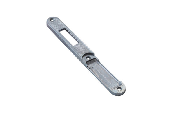 Blacha zaczepowa zamka głównego bez ślizgu języka, do drzwi bezprzylgowych- luz 4mm Fuhr