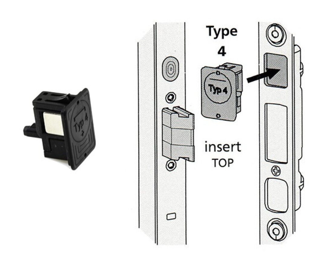 Zaślepki z magnesami do listwy zaczepowej 833 FUHR- fot-