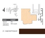 Uszczelka okienna S6647 – 400 m Deventer Dąb rustykalny