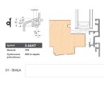 Uszczelka okienna S6647 – 400 m Deventer Biały