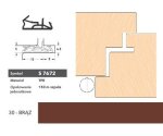Uszczelka do drzwi zewnętrznych S7672 – 150 m Deventer Brązowy