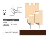 Uszczelka renowacyjna S9609 100m Deventer Dąb rustykalny