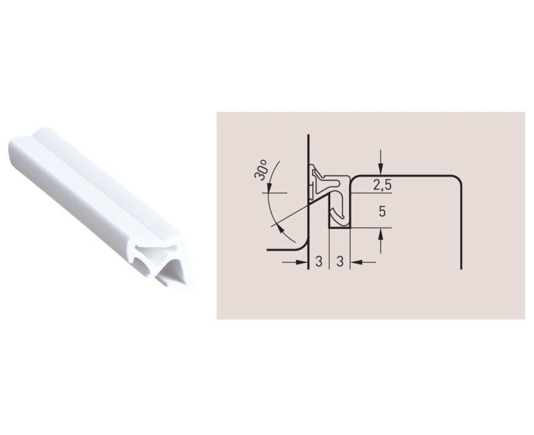 Uszczelka okienna SV33 - 200 m- fot-