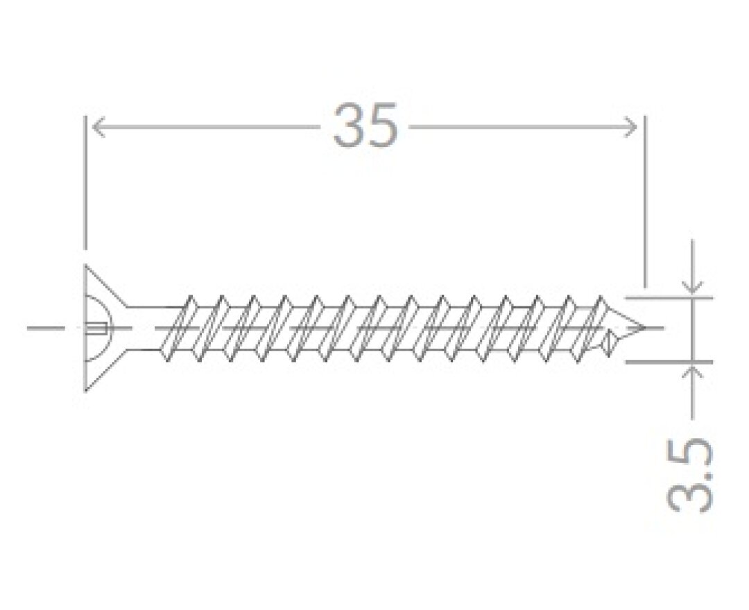 Wkręt nierdzewny TOW/A2 ALURON- fot-