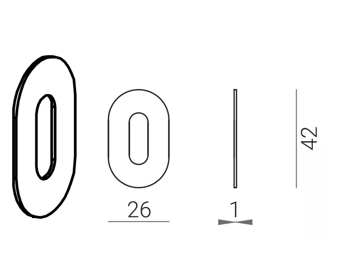 SZYLD DOLNY NUDA SLIM KL [GRUBOŚĆ 1mm] SAMOPRZYLEPNY- fot-