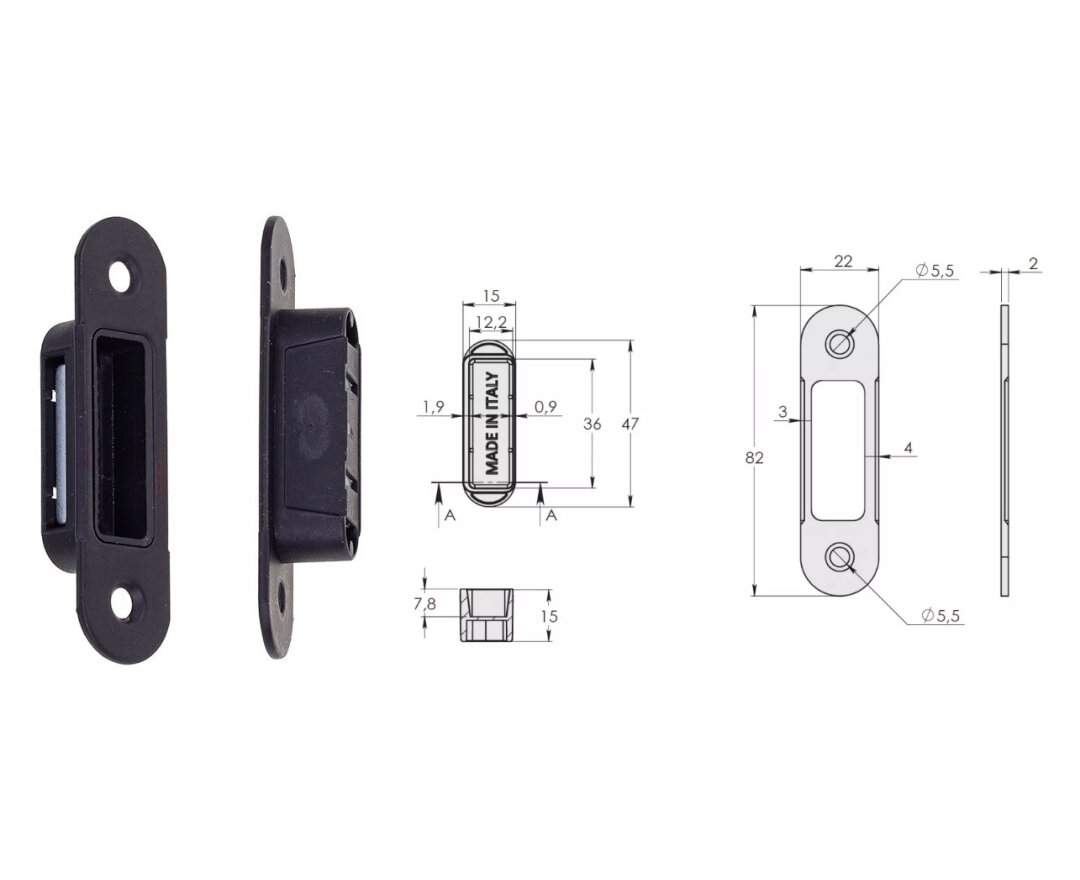 ZACZEP MAGNETYCZNY DO ZAMKÓW A5/A6/A7- fot-