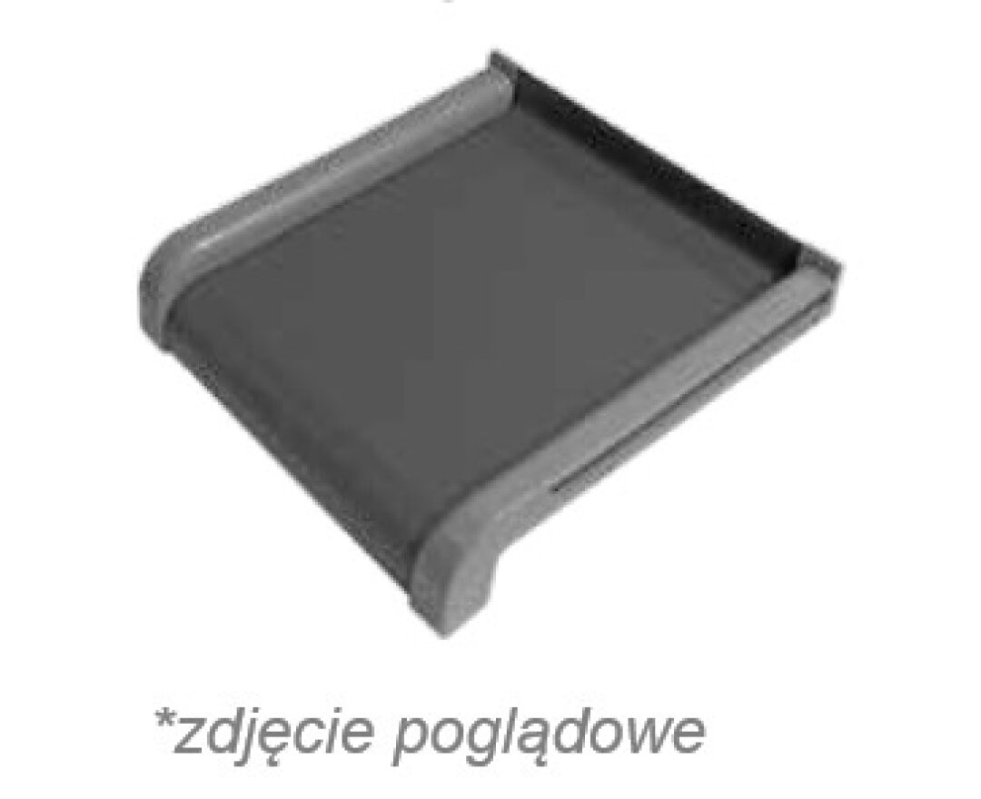 Zaślepka PCV do parapetu ALURON Soft line- fot-