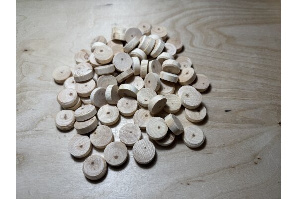 Fleki, Sęki i zaprawki gałęziowe ɸ20x7 mm - faza, 2000 szt. F&S