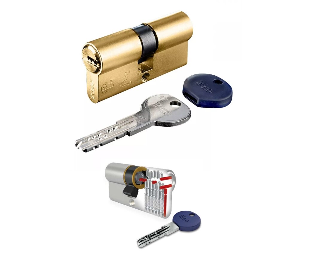 WKŁADKA BĘBENKOWA R7 EXTRA DWUSTRONNA 50x50, 5 KLUCZY- fot-