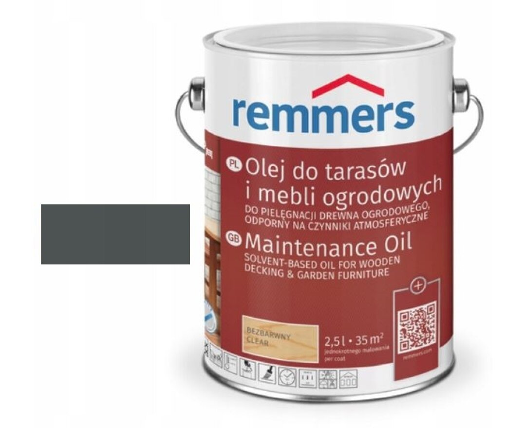 Olej do tarasu i mebli ogrodowych pflege-öl 5L- fot-