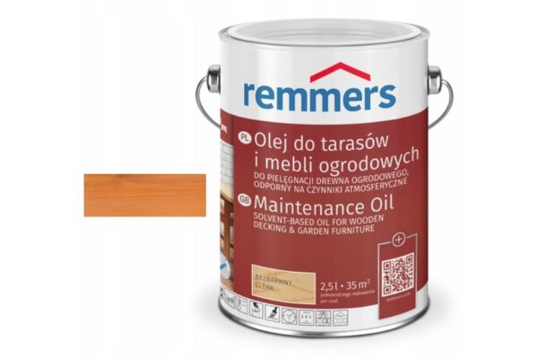 Olej do tarasu pflege-öl 5L remmers Daglezja