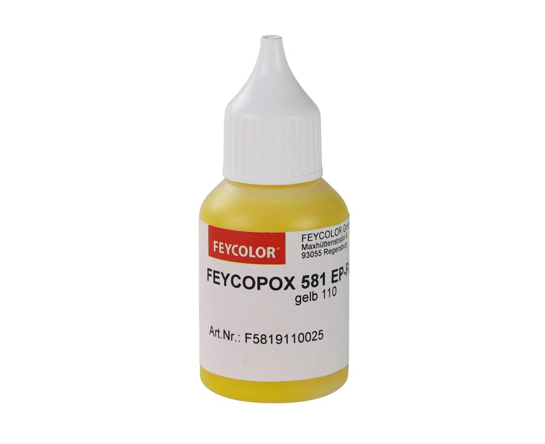 FEYCOPOX 581 Gelb EP-Farbstoff 25ml- fot-