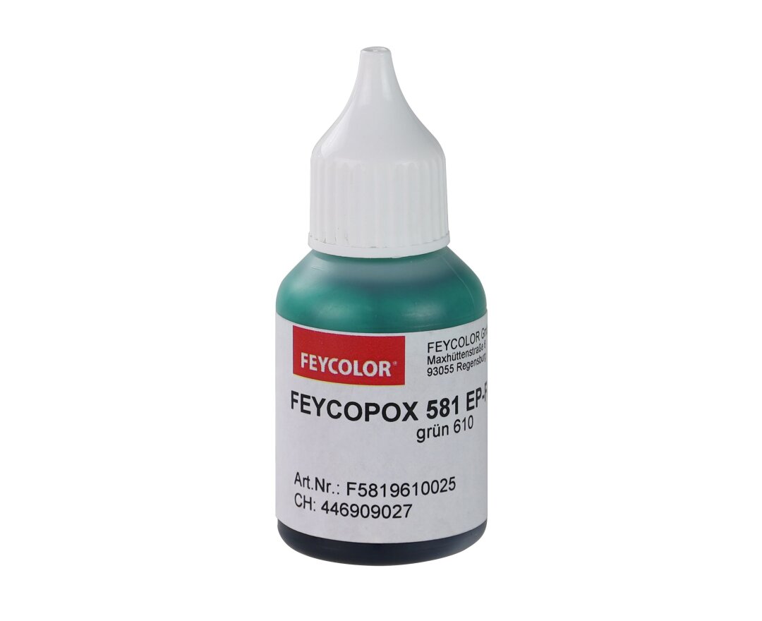 FEYCOPOX 610 Grun EP-Farbstoff 5ml- fot-