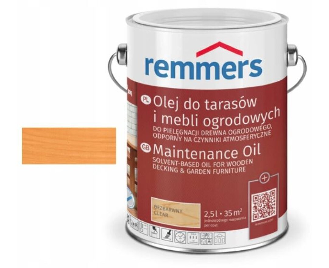 Olej do tarasu pflege-öl 2,5L- fot-