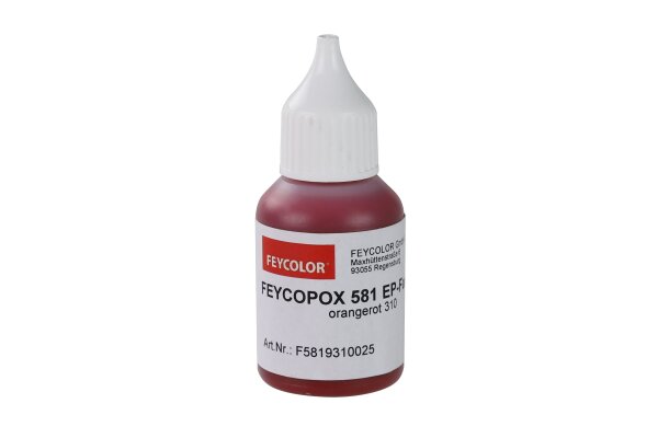 FEYCOPOX 310 Orangerot EP-Farbstoff 5ml FEYCOLOR Pomarańczowoczerwony