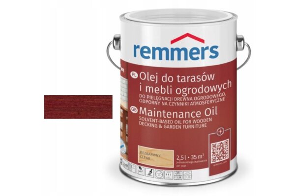 Olej do tarasu pflege-öl 5L remmers Teak